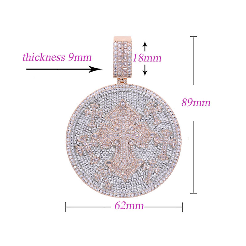 Cuban Link Chain 12Mm - Hip Hop Bling Iced Out 12mm
