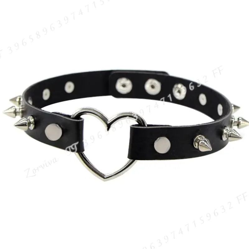 Harajuku Punk Rock Gothic Chok - Goth Punk Spike Choker review and price