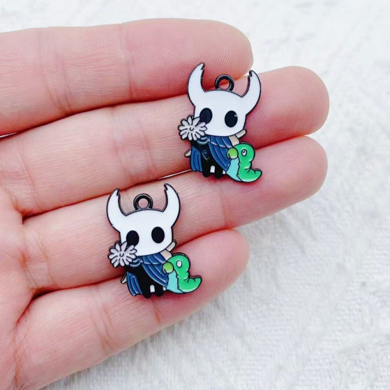 10pcs alloy drip oil cartoon a - Earrings review and price