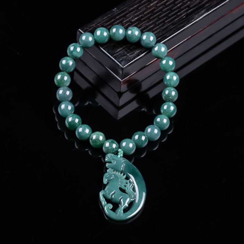 Natural Jadeite Blue Water Zod - Bracelets review and price
