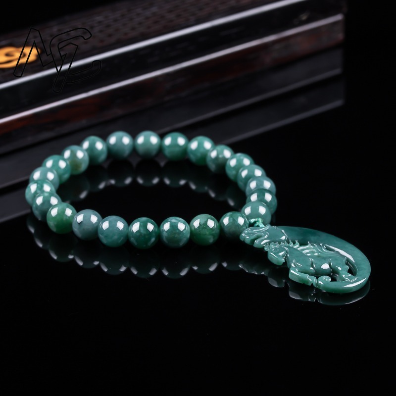 Natural Jadeite Blue Water Zod - Bracelets review and price