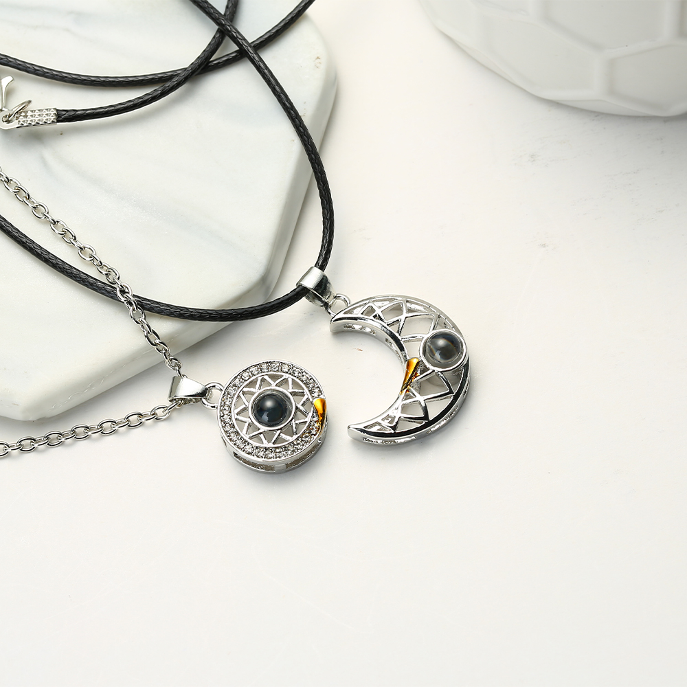 Fashion Couple Matching Neckla - Magnetic Couple Matching Necklaces review and price