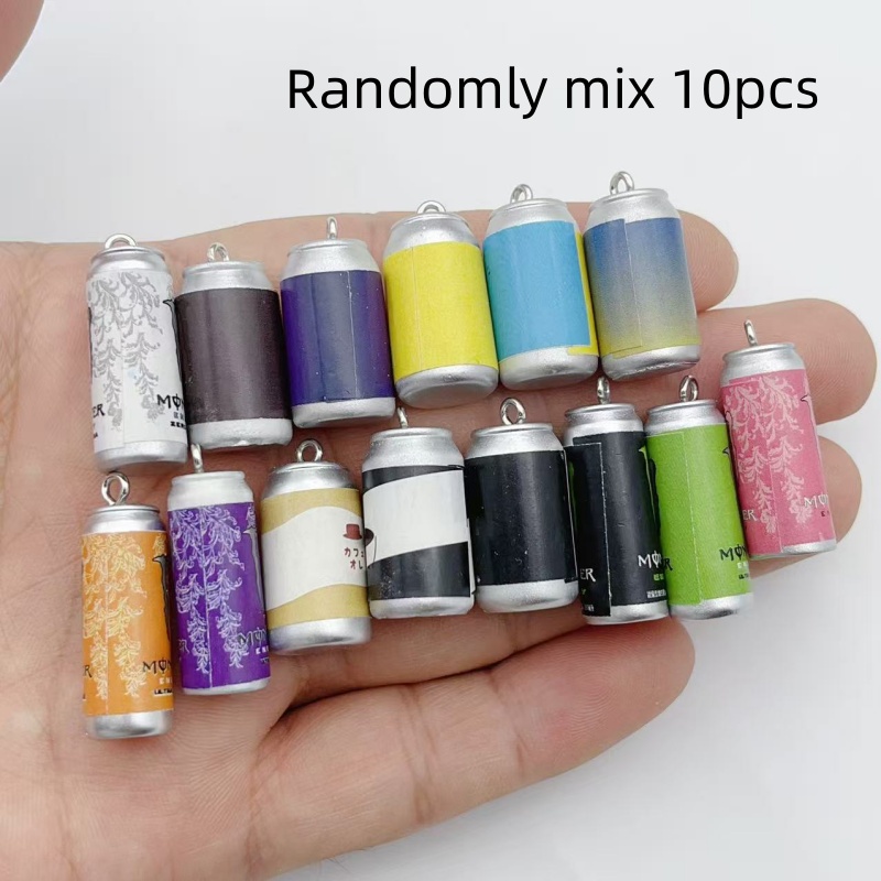 10Pcs Mini Simulation Beverage - Earrings review and price