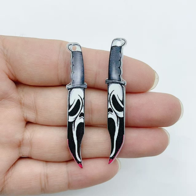 10 pieces of acrylic jewelry H - Earrings review and price