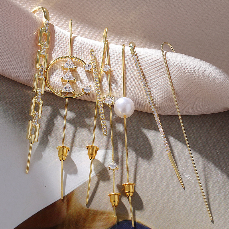 New temperament puncture zirco - Earrings review and price