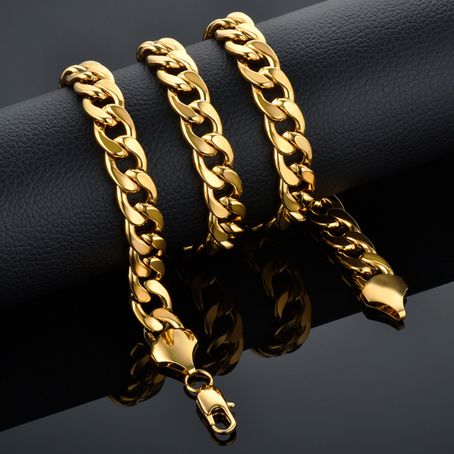 Stainless Steel Curb Cuban Cha - Cuban Link Chain 12Mm review and price