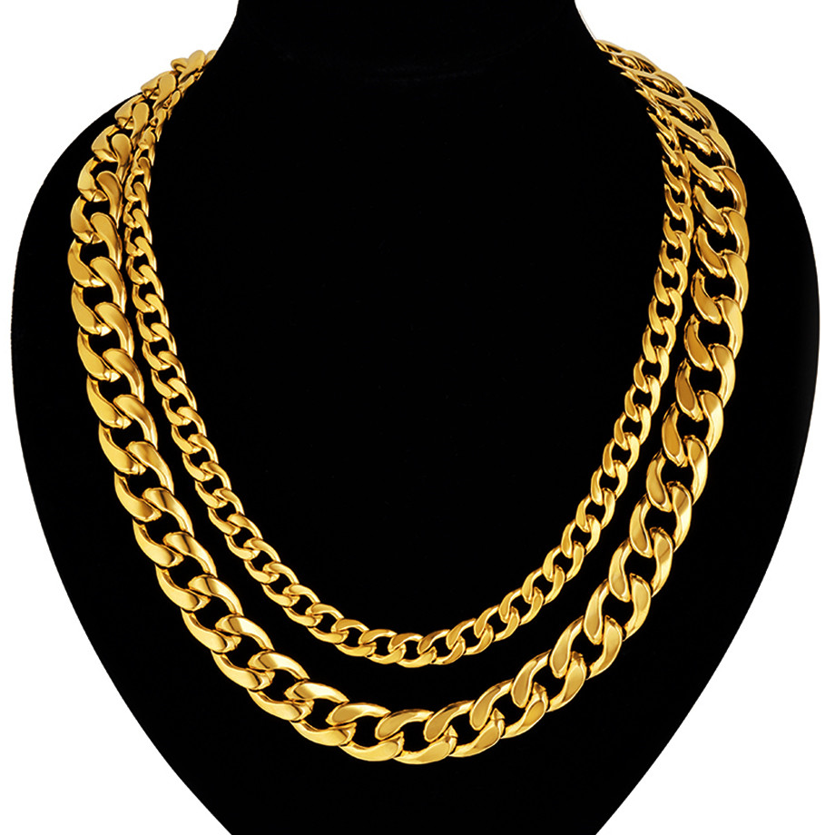 Stainless Steel Curb Cuban Cha - Cuban Link Chain 12Mm review and price