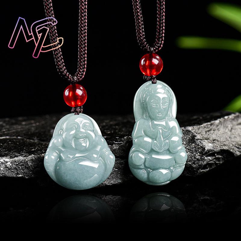 Myanmar Jadeite Guanyin Buddha - Necklaces review and price