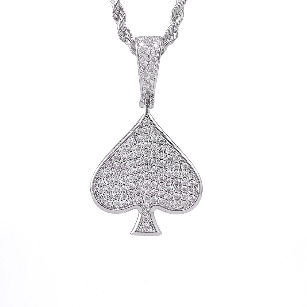 ESKEEm Iced Out VVS Moissanite - 925 Sterling Silver Chain Necklace Men review and price