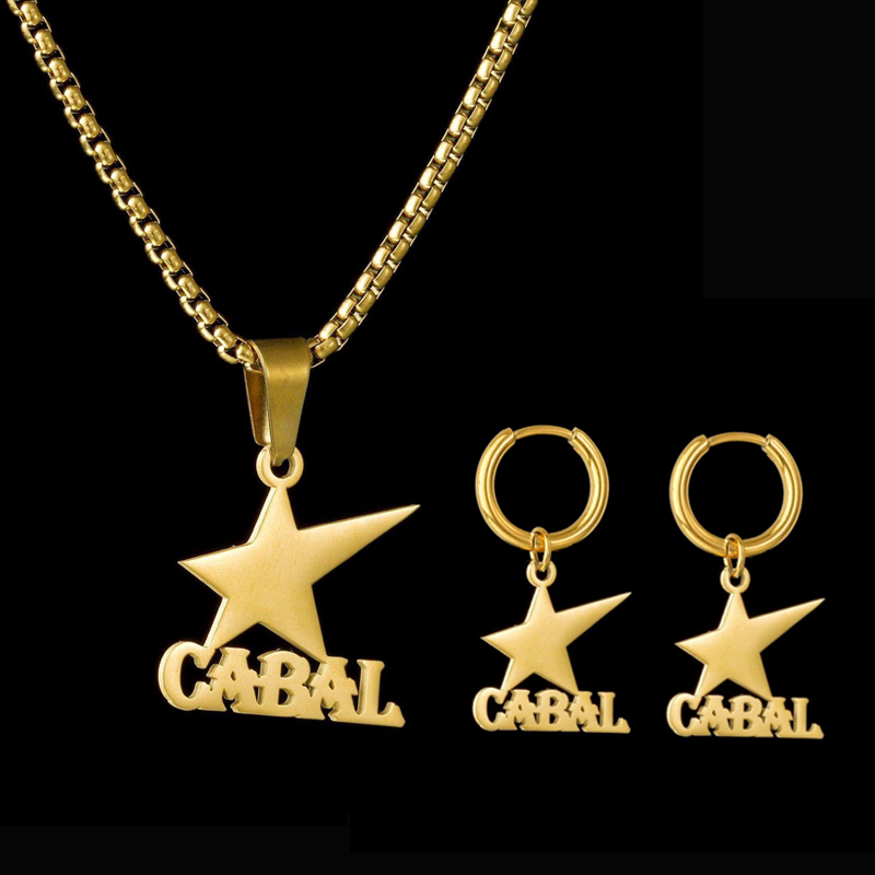 Goxijite Customized Name Earri - Custom Name Necklace Stainless Steel review and price