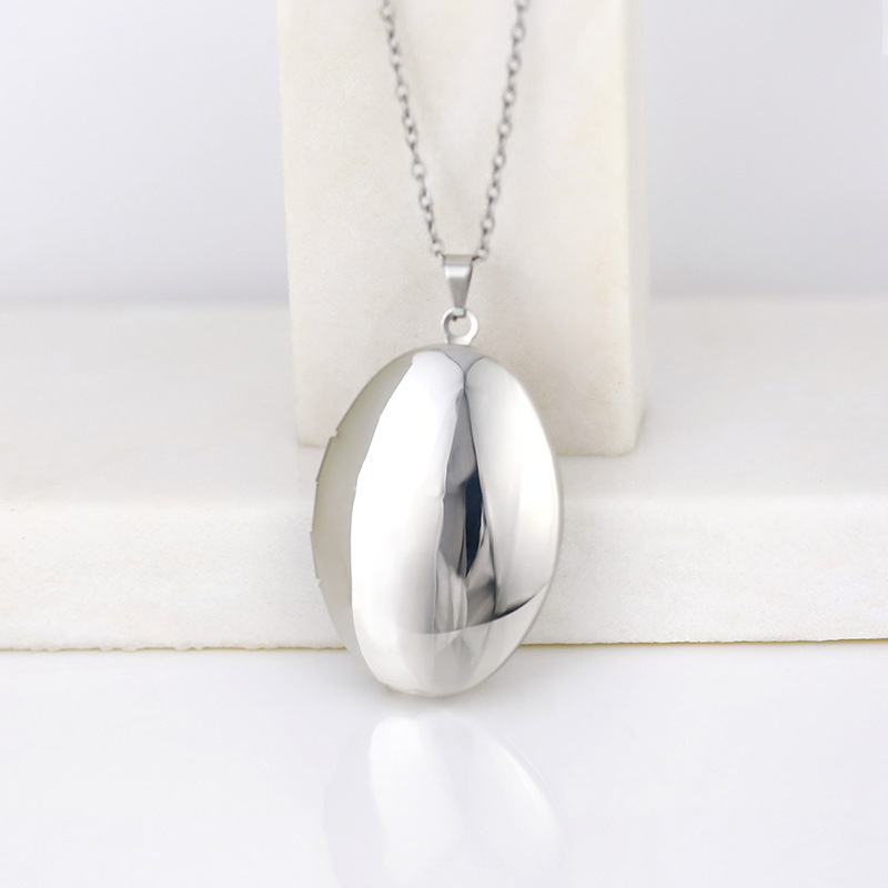 Vintage Silver Color Openable  - Heart Locket Necklace Photo review and price