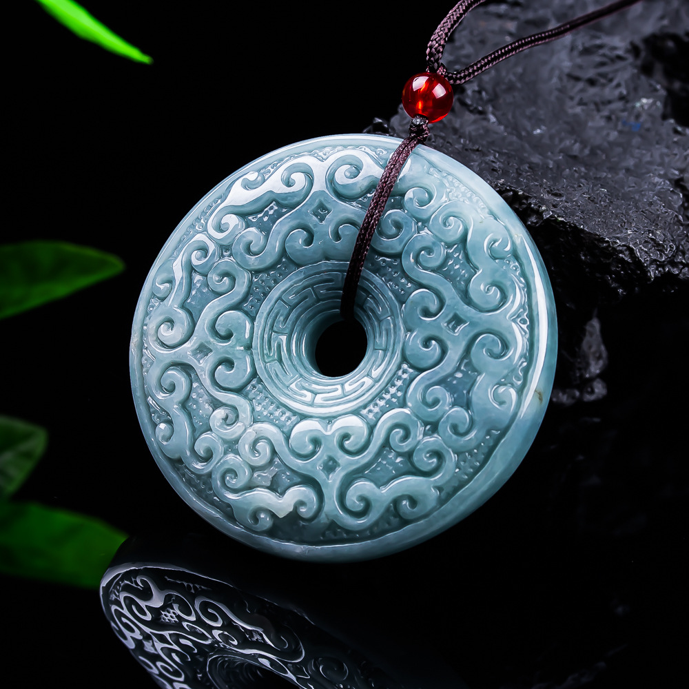 Natural Burmese Jadeite Flower - Necklaces review and price
