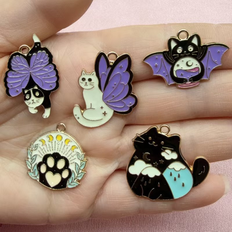 10pcs Butterfly Cat Love Korea - Earrings review and price