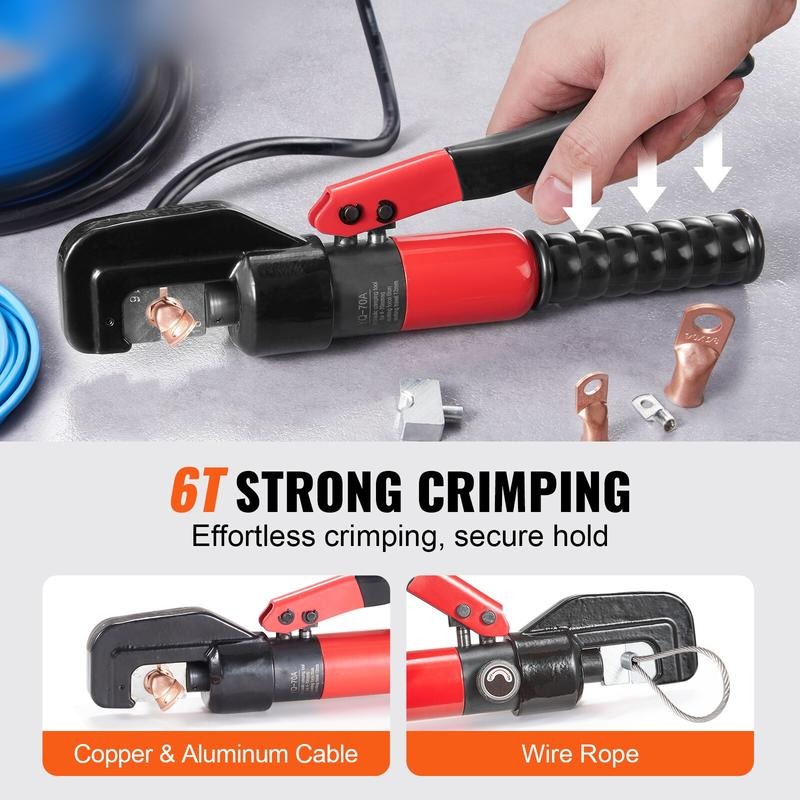 Hydraulic Crimping Tool with 9 - Rings review and price