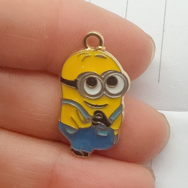 10pcs alloy drip oil cartoon p - Earrings review and price