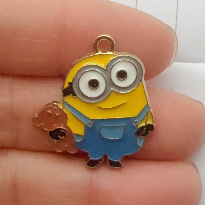 10pcs alloy drip oil cartoon p - Earrings review and price