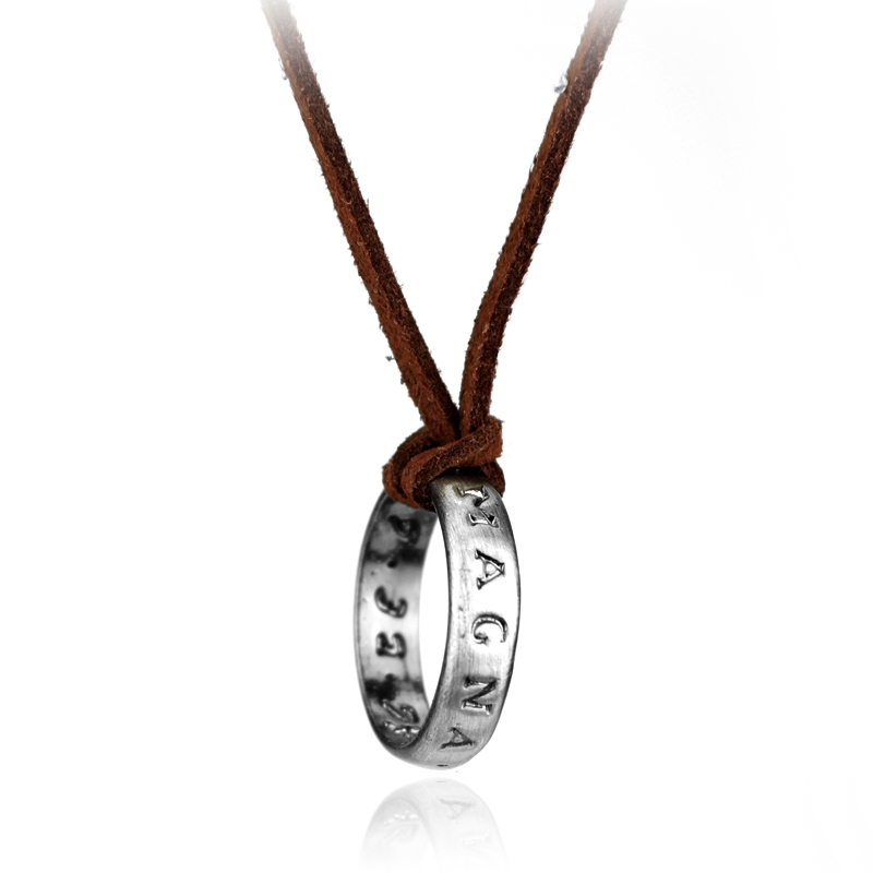 Game Anime Leather Chain Ring  - Anime Pendant Necklace review and price