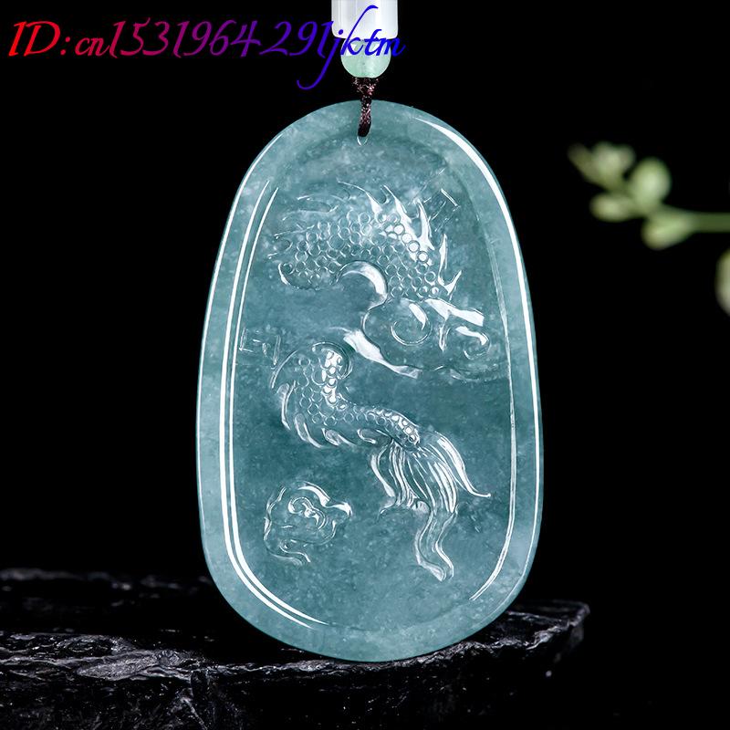 Burmese Jadeite Dragon Pendant - Necklaces review and price