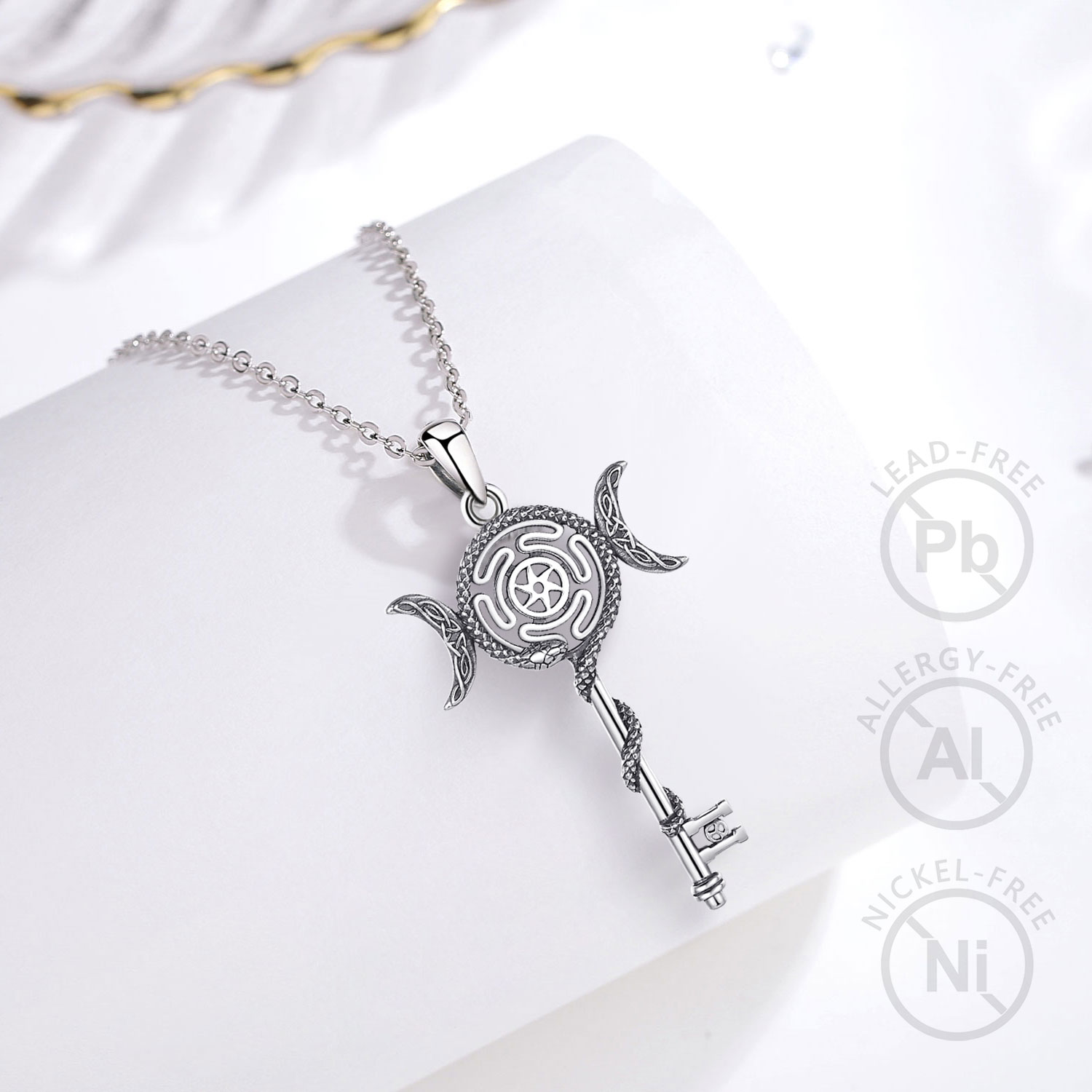 Eudora 925 Sterling Silver Hec - 925 Sterling Silver Chain Necklace Men review and price