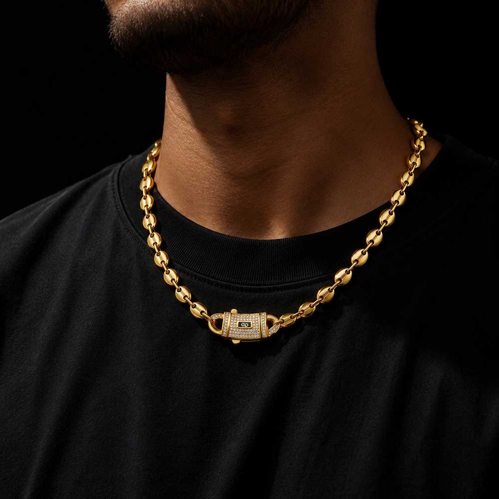 HHIOK Hip Hop Jewelry 8Mm/10Mm - Cuban Link Chain 12Mm review and price