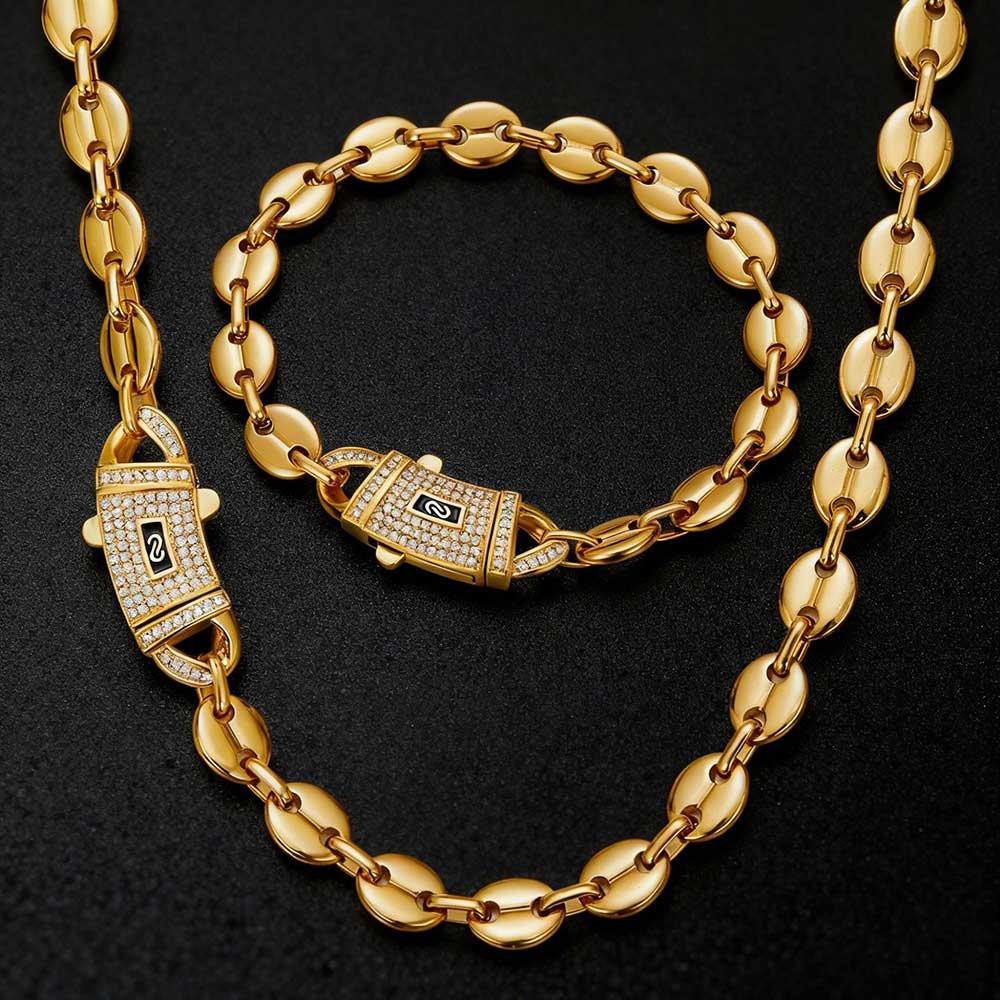 HHIOK Hip Hop Jewelry 8Mm/10Mm - Cuban Link Chain 12Mm review and price