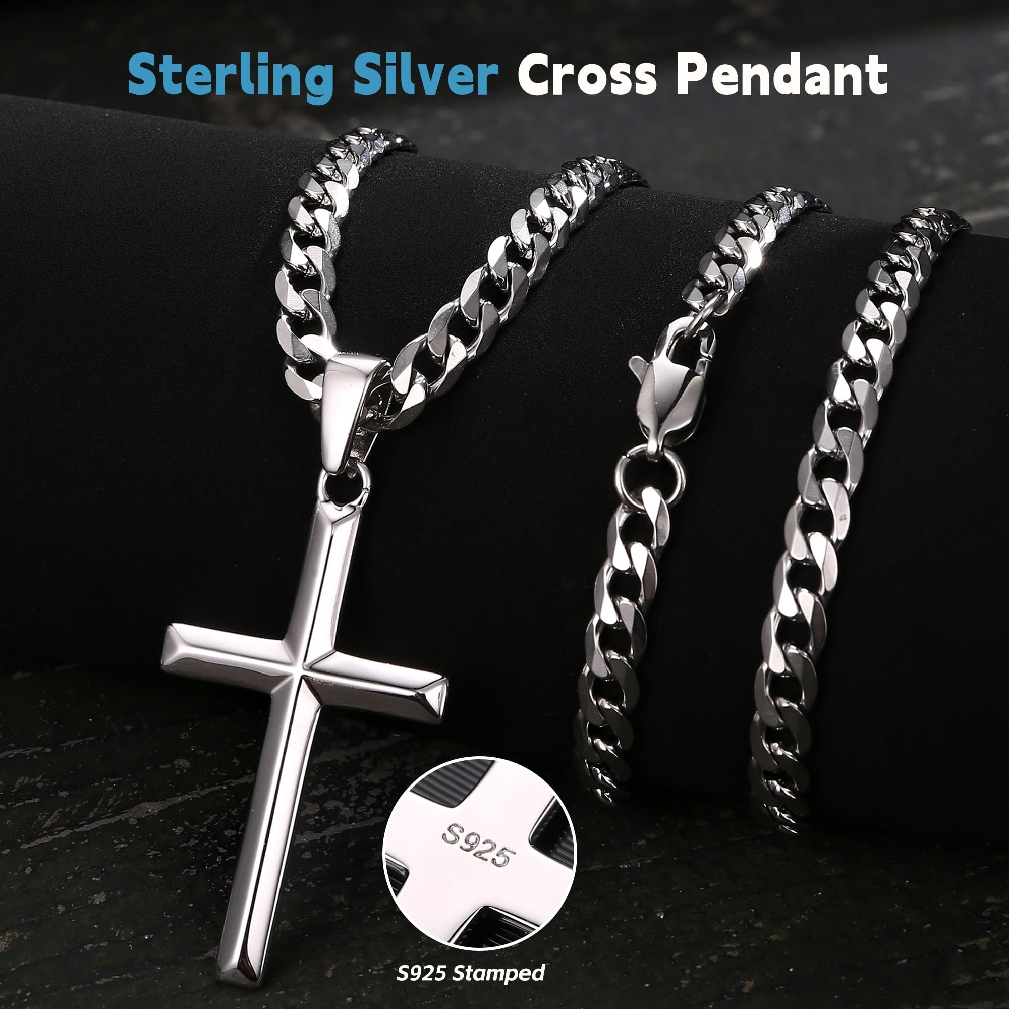 Fansilver 925 Sterling Silver  - 925 Sterling Silver Chain Necklace Men review and price