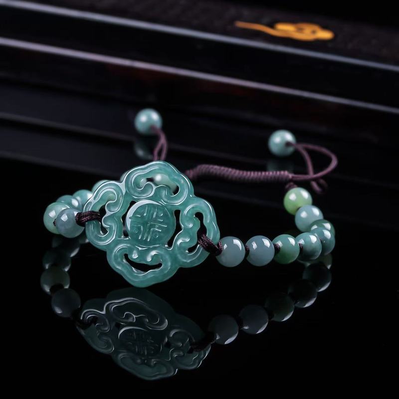 Natural Jadeite A-grade Bracel - Bracelets review and price