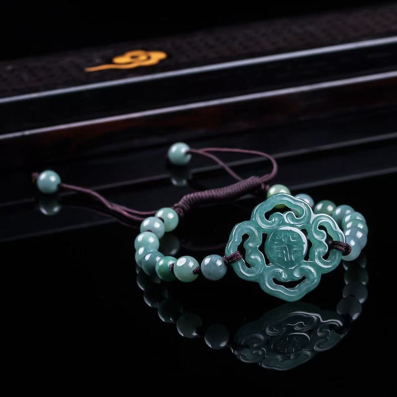Natural Jadeite A-grade Bracel - Bracelets review and price