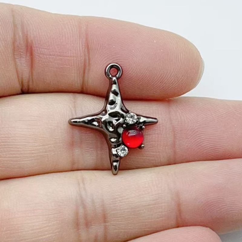 10pcs Dark Gothic style Red Di - Bracelets review and price