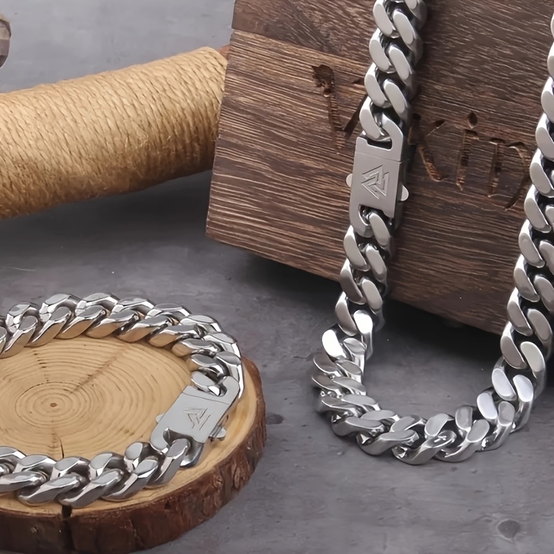 1pc high-end Viking Cuba chain - Cuban Link Chain 12Mm review and price