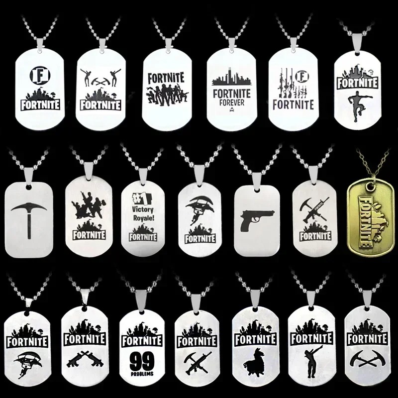 Game Fortnite Anime Necklace S - Anime Pendant Necklace review and price