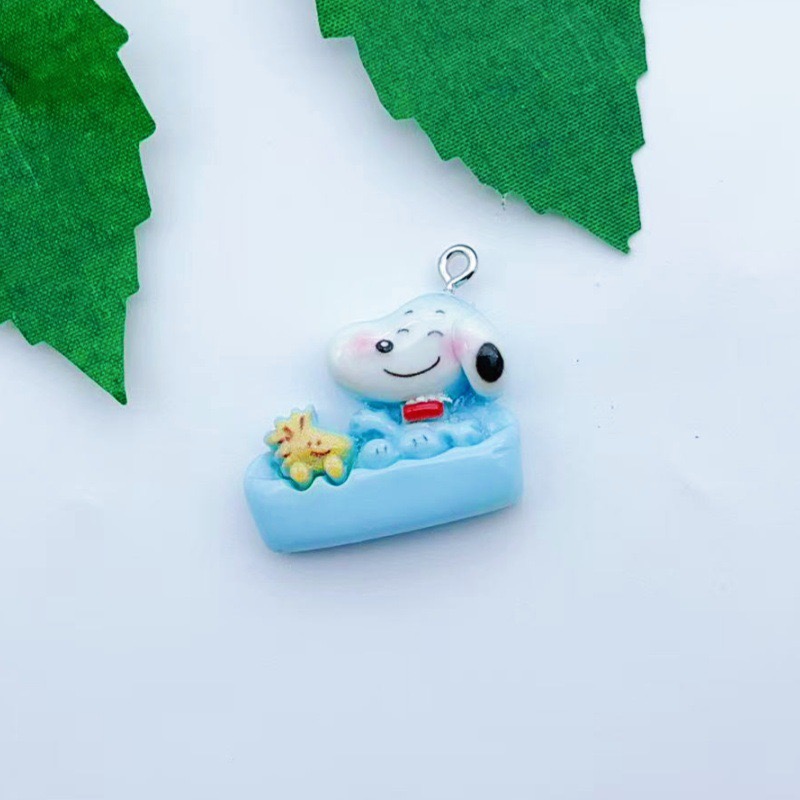 12pcs resin cartoon dog pendan - Earrings review and price