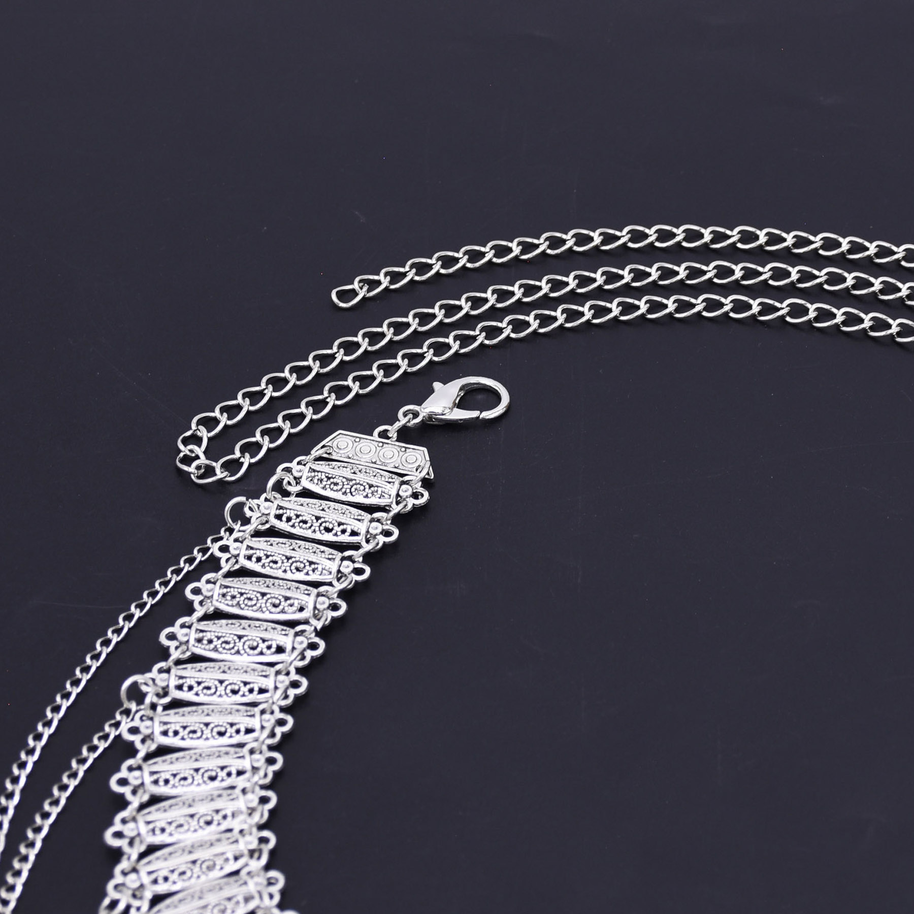 Niche Retro Design Silver Carv - Body Jewelry review and price