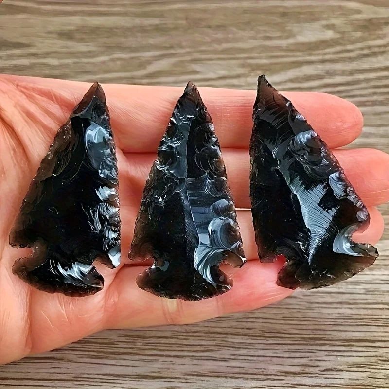 1 Obsidian Arrow Pendant -Hand - Crystal Pendant Necklace Natural Stone review and price