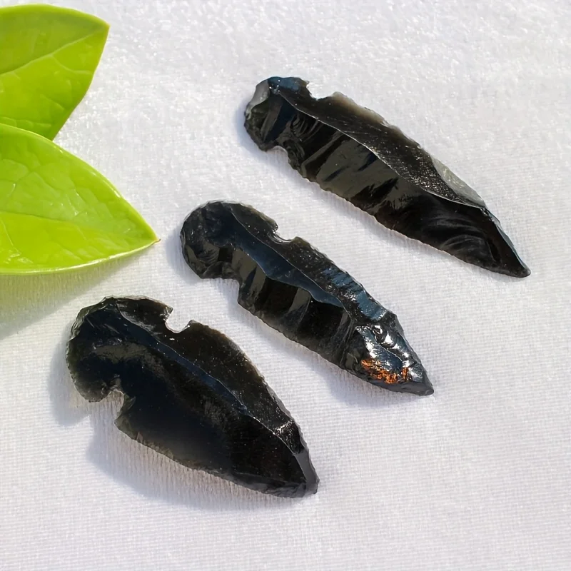 1 Obsidian Arrow Pendant -Hand - Crystal Pendant Necklace Natural Stone review and price