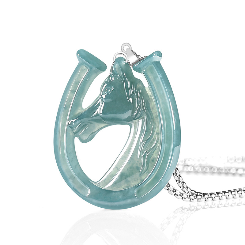 S925 Silver Natural Blue Water - Necklaces review and price