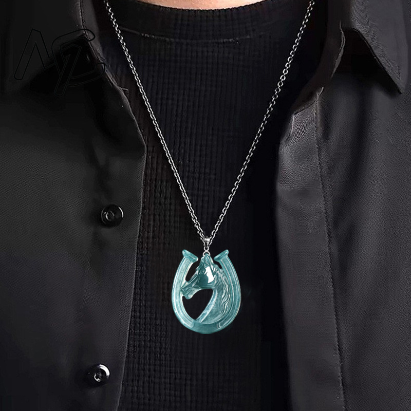 S925 Silver Natural Blue Water - Necklaces review and price