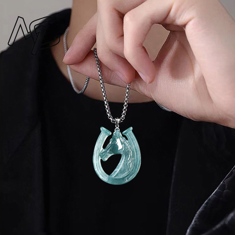 S925 Silver Natural Blue Water - Necklaces review and price