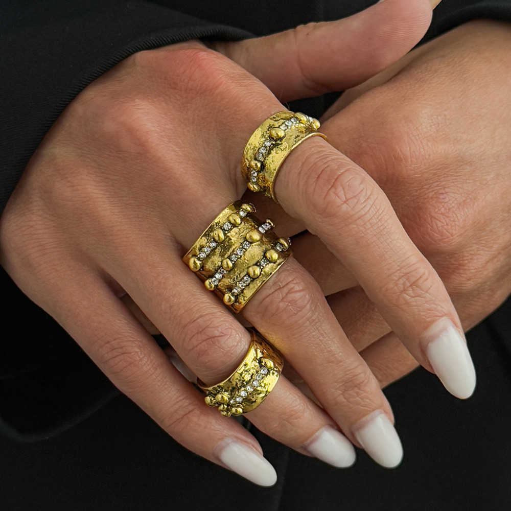Ingemark 3Pcs Vintage Inlay Rh - Vintage Punk Knuckle Rings Set review and price