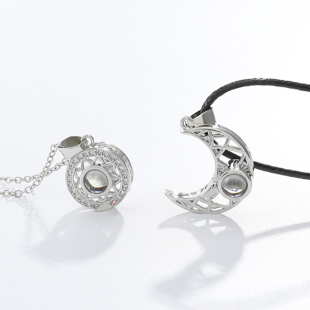 2PCS Magnetic Couple Matching  - Magnetic Couple Matching Necklaces review and price