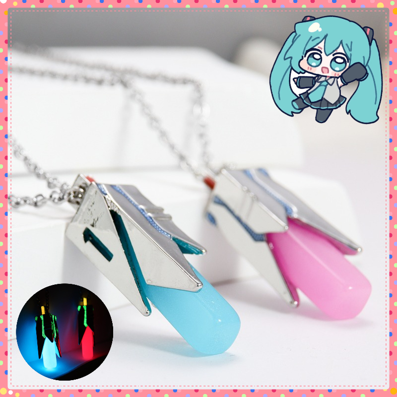 Miku Anime Peripheral Necklace - Anime Pendant Necklace review and price