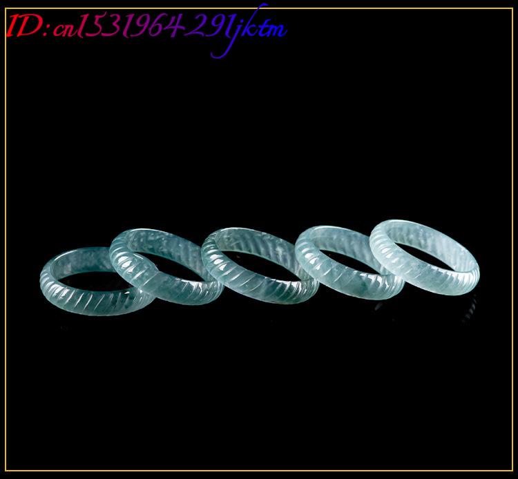 Blue Real Burmese Jadeite Ring - Rings review and price