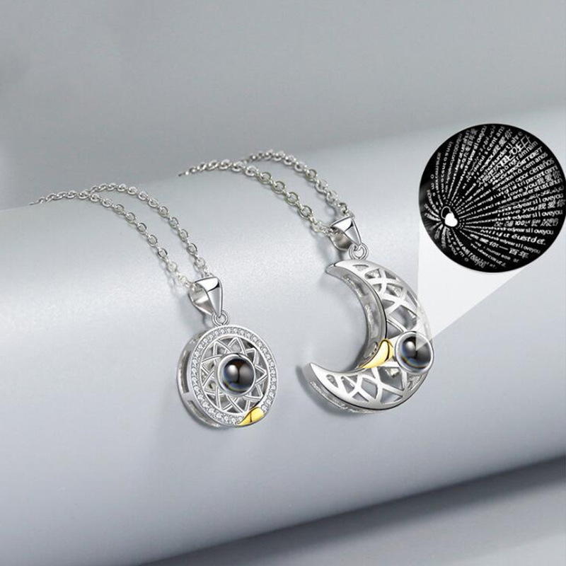 2PCS/Set Couple Matching Neckl - Magnetic Couple Matching Necklaces review and price
