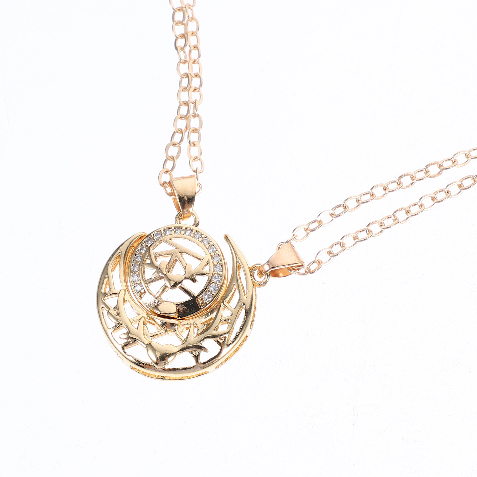 1Pair Sun and Moon Necklace Se - Magnetic Couple Matching Necklaces review and price