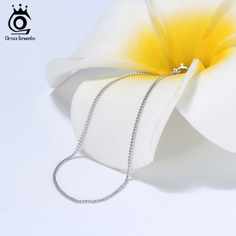 ORSA JEWELS Italian 925 Sterli - 925 Sterling Silver Chain Necklace Men review and price