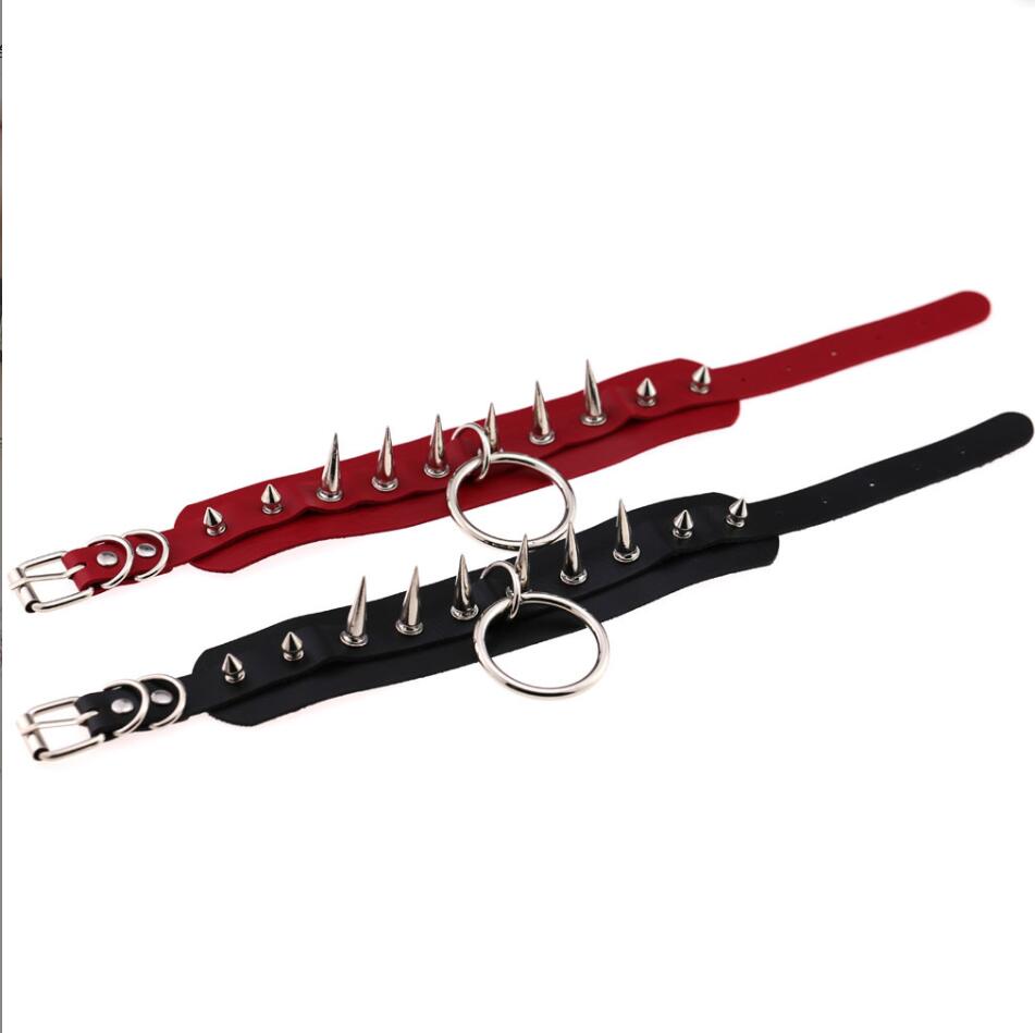 Long Spiked Choker Punk Collar - Goth Punk Spike Choker review and price