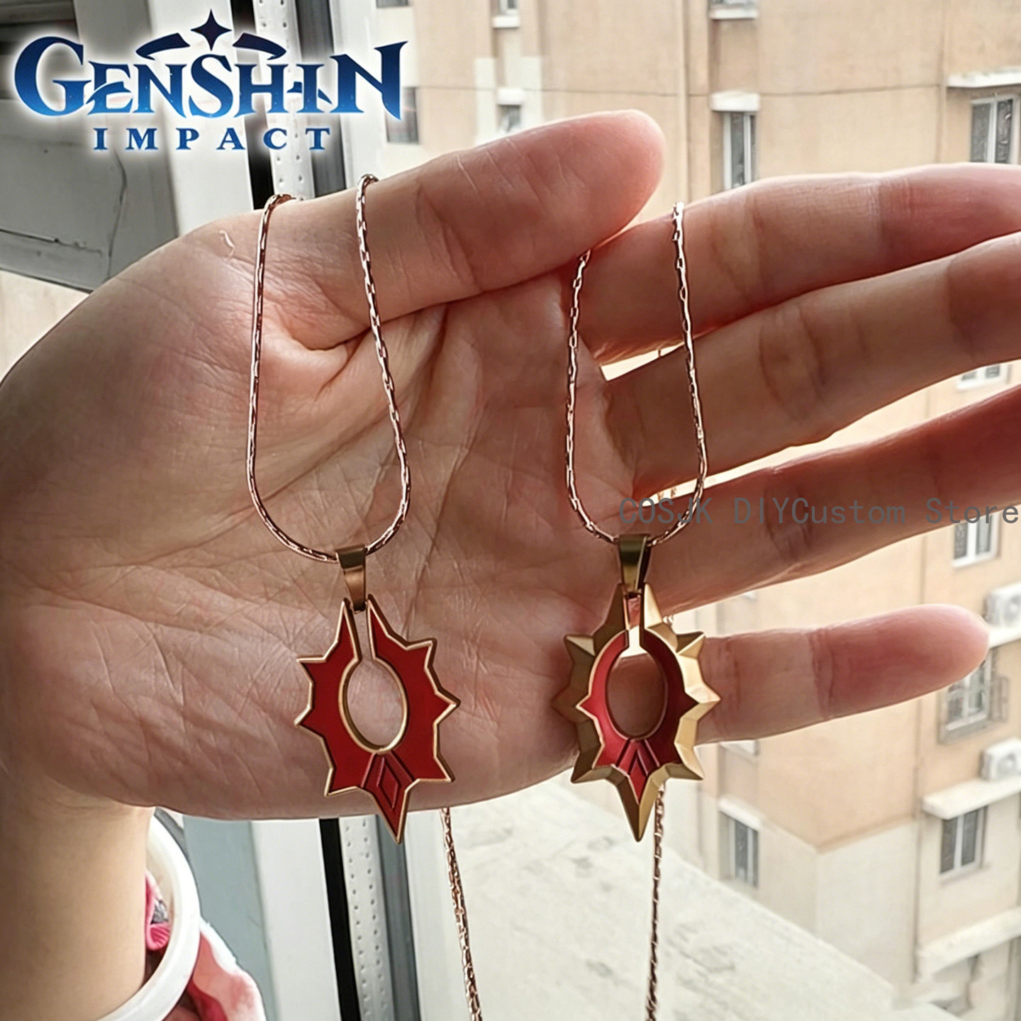 Game Genshin Impact Mavuika Ch - Anime Pendant Necklace review and price