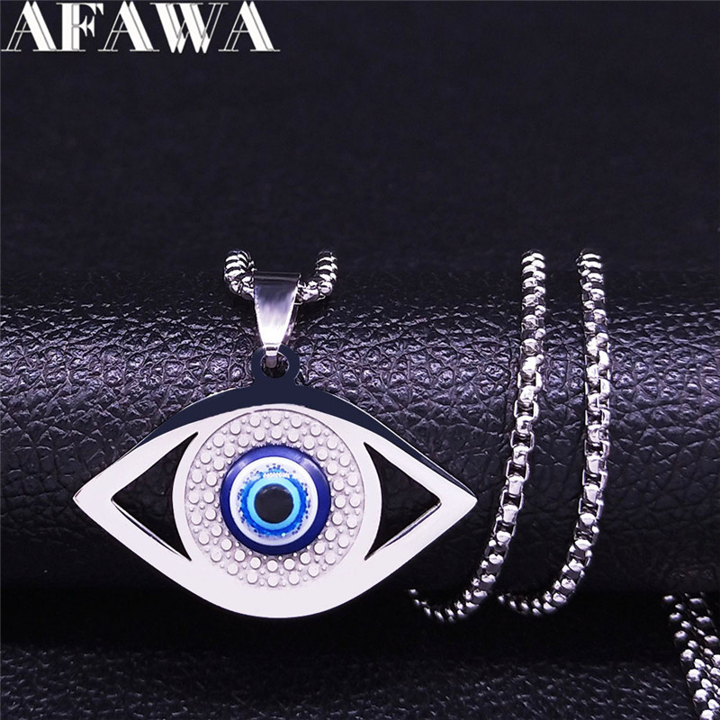 Islam Hamsa Evil Blue Eye Neck - Necklaces review and price