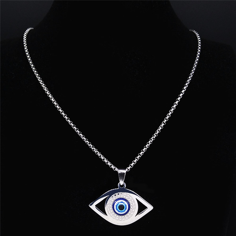 Islam Hamsa Evil Blue Eye Neck - Necklaces review and price