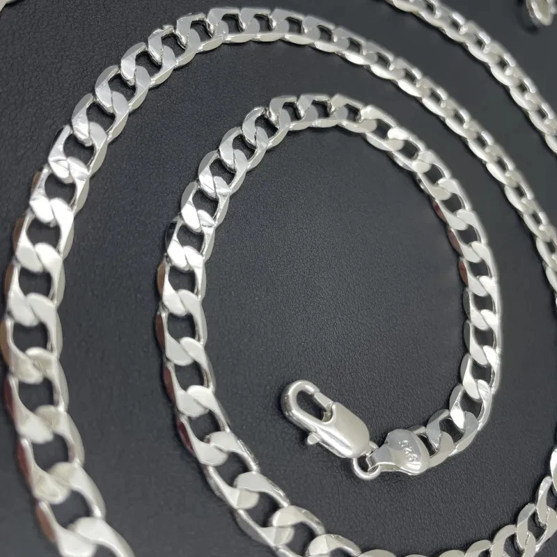 Men's 925 Sterling Silver Neck - Cuban Link Chain 12Mm review and price